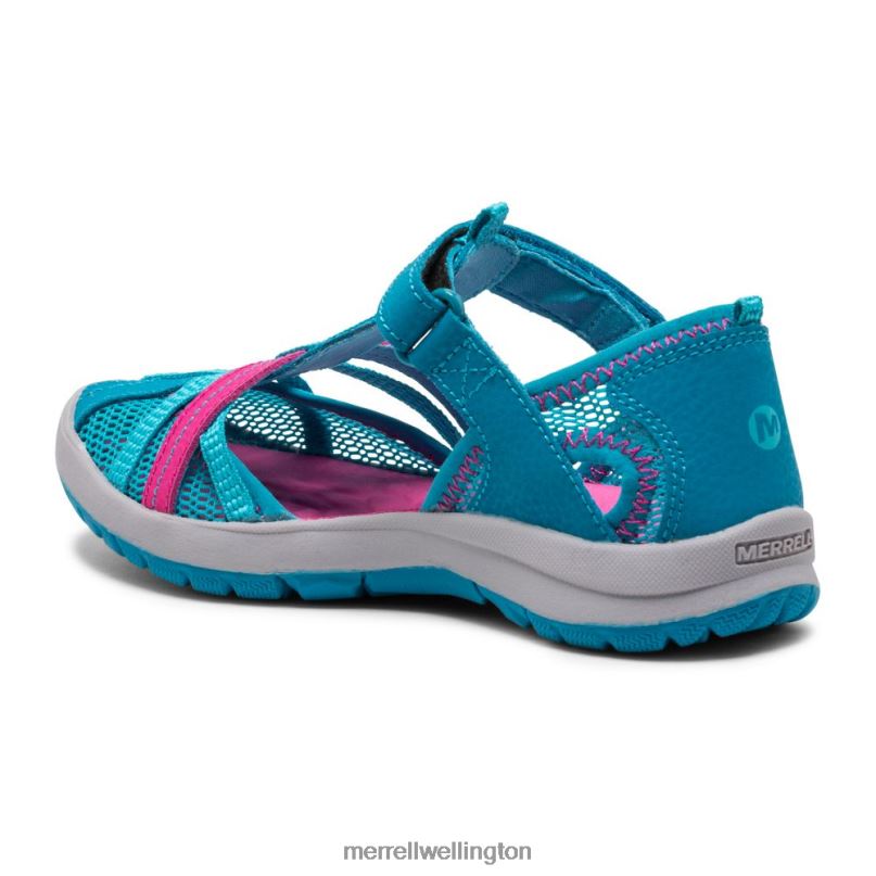 Dragonfly Sandal (MK164456K) Merrell Kids 8VV6P1416 Shoes Turquoise