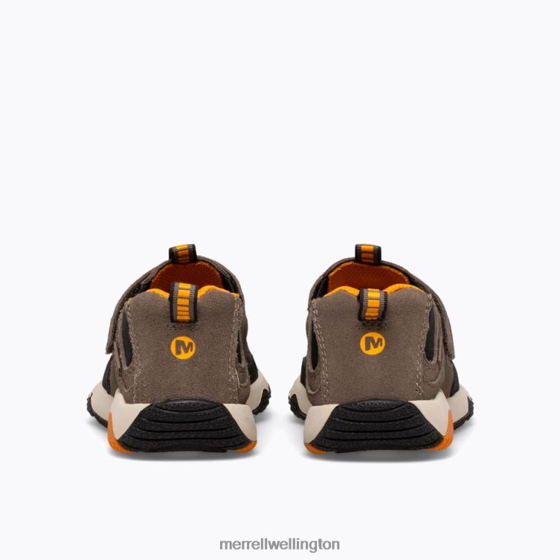 Free Roam Jungle Moc (MK265036) Merrell Kids 8VV6P1424 Shoes Gunsmoke