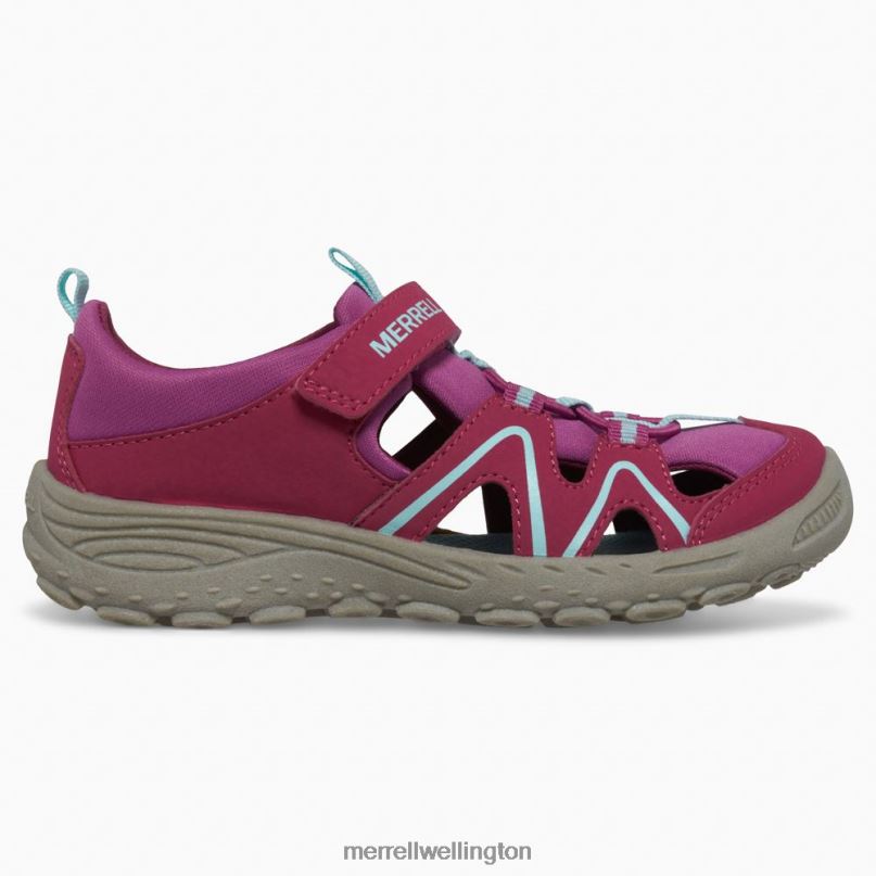Hydro Explorer (MK166965) Merrell Kids 8VV6P1409 Shoes Berry/Turq/Grey