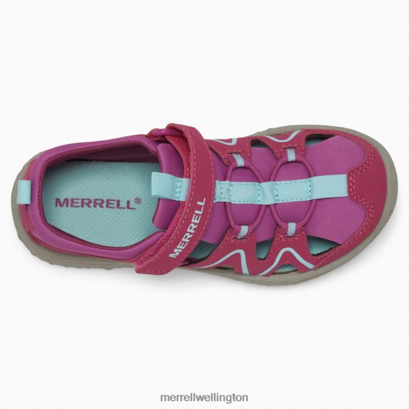 Hydro Explorer (MK166965) Merrell Kids 8VV6P1409 Shoes Berry/Turq/Grey