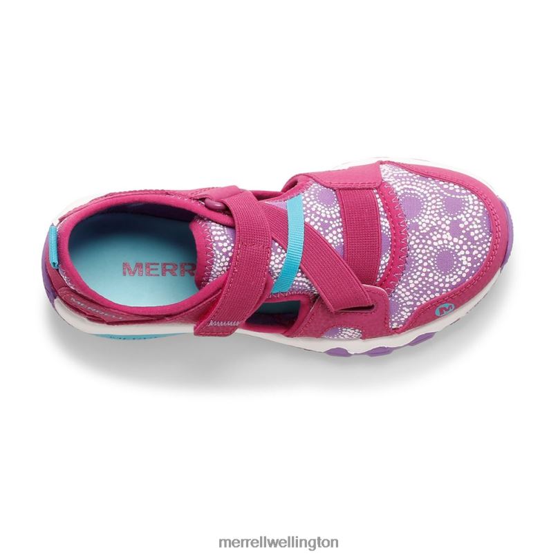 Hydro Free Roam Chroma Monarch Sandal (MK165857K) Merrell Kids 8VV6P1504 Shoes Fuchsia