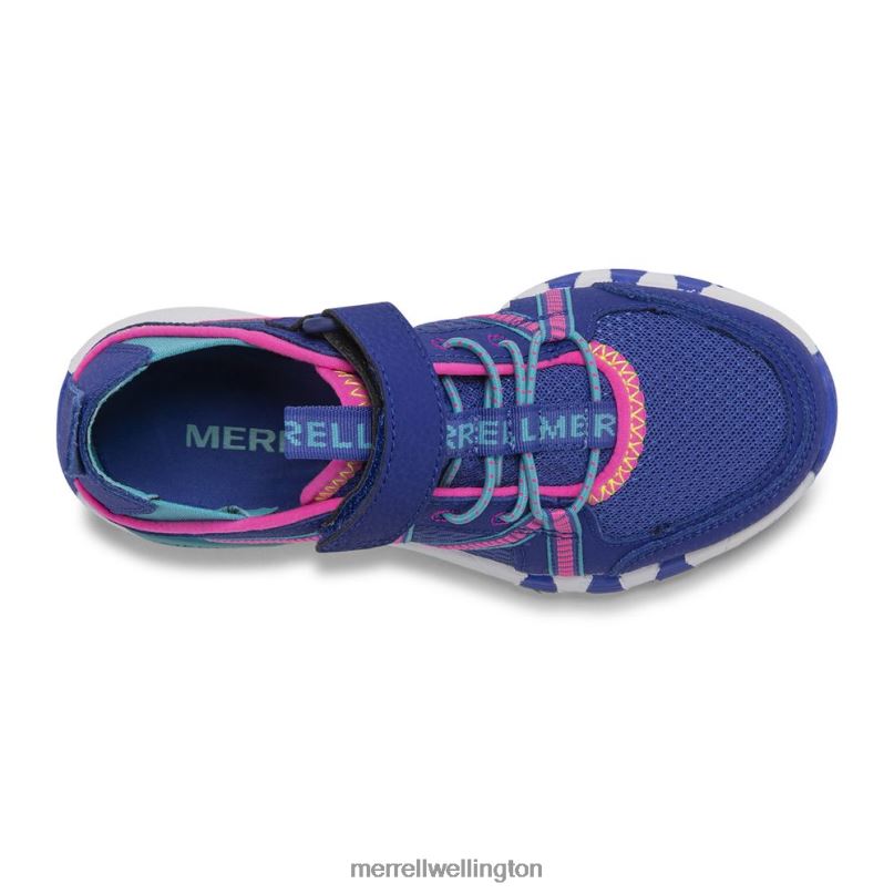 Hydro Free Roam Sandal (MK164951K) Merrell Kids 8VV6P1497 Shoes Blue/Turquoise