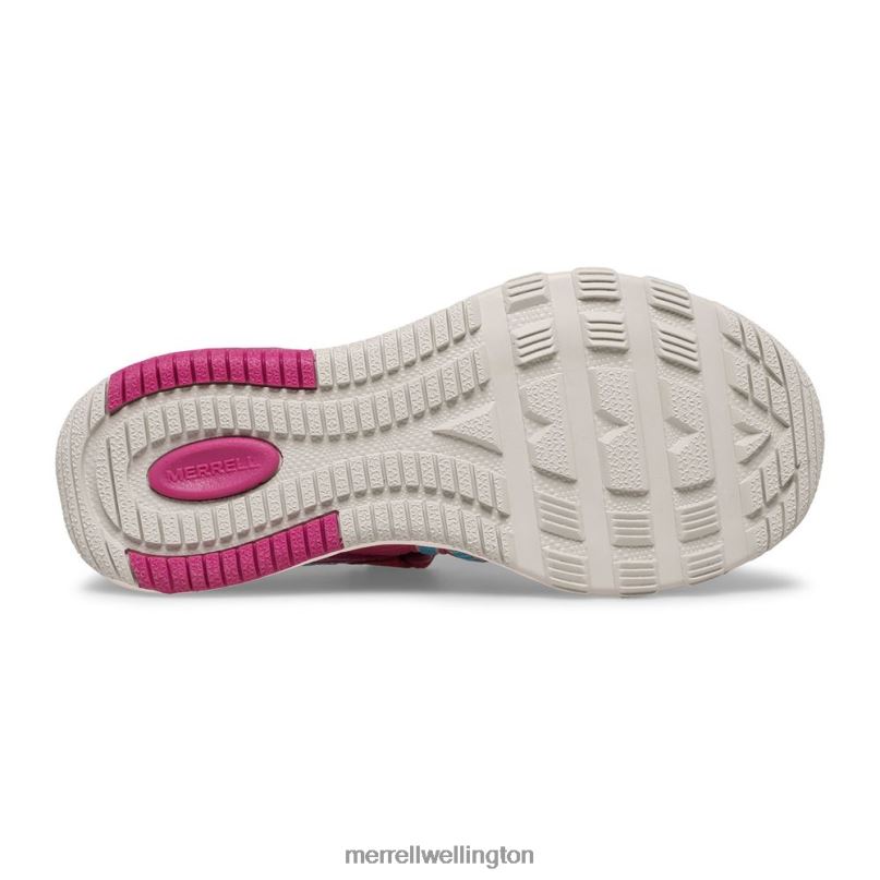 Hydro Free Roam Sandal (MK165669K) Merrell Kids 8VV6P1498 Shoes Fuchsia/Turq