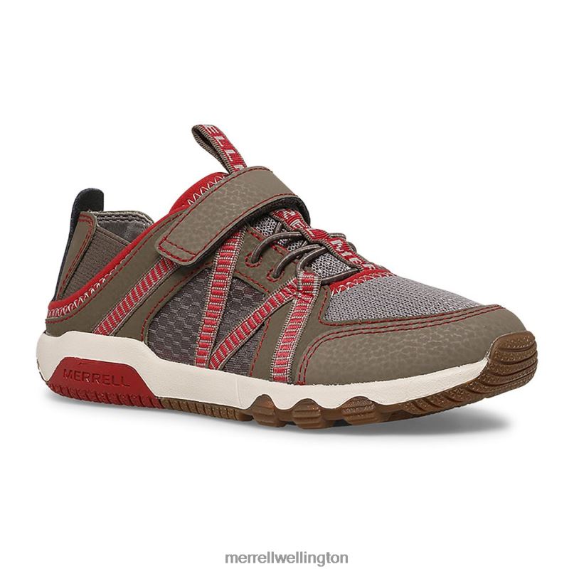 Hydro Free Roam Sandal (MK265668K) Merrell Kids 8VV6P1499 Shoes Gunsmoke