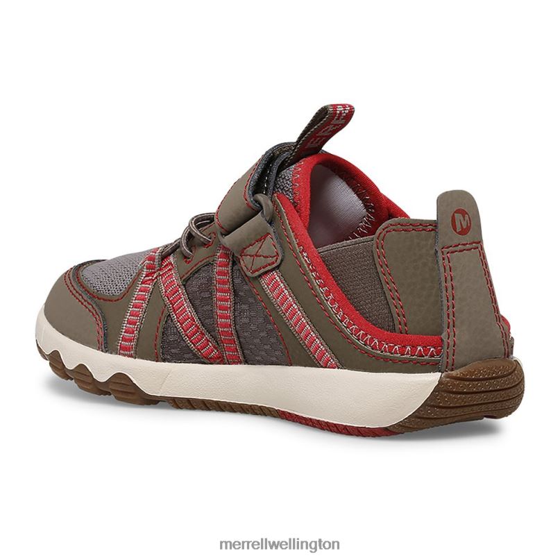 Hydro Free Roam Sandal (MK265668K) Merrell Kids 8VV6P1499 Shoes Gunsmoke