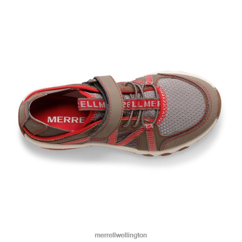Hydro Free Roam Sandal (MK265668K) Merrell Kids 8VV6P1499 Shoes Gunsmoke
