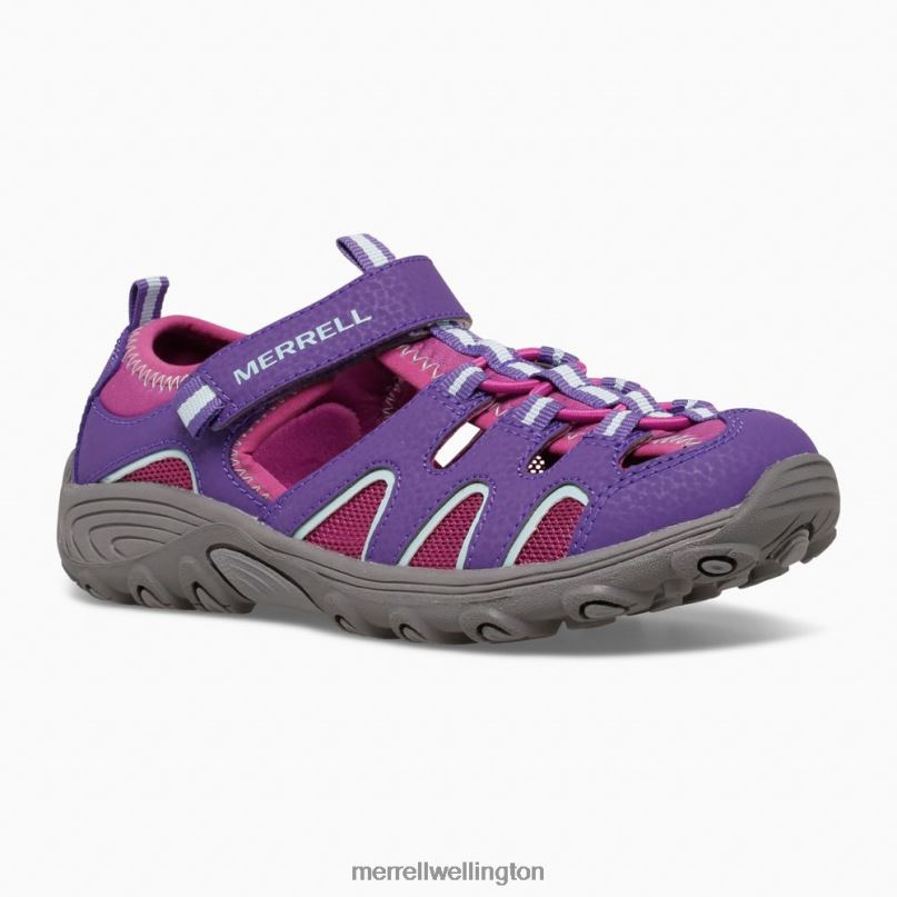 Hydro H2O Hiker Sandal (MK165683K) Merrell Kids 8VV6P1496 Shoes Berry