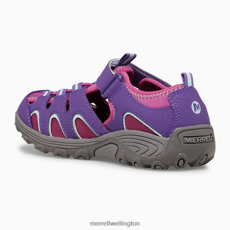 Hydro H2O Hiker Sandal (MK165683K) Merrell Kids 8VV6P1496 Shoes Berry