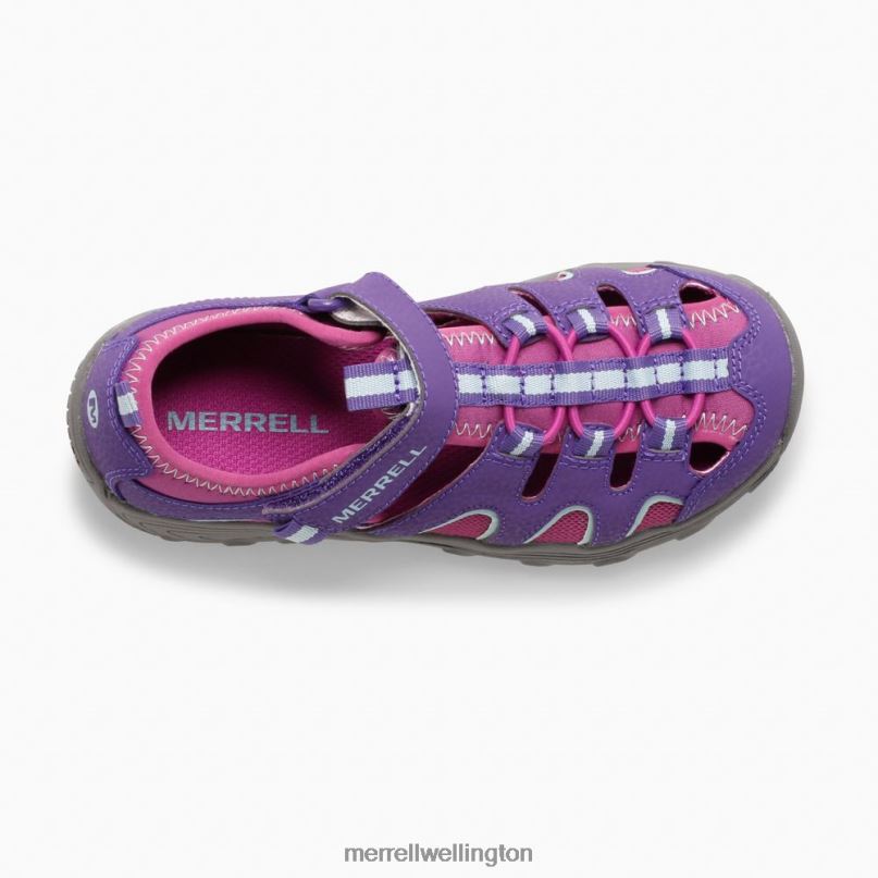 Hydro H2O Hiker Sandal (MK165683K) Merrell Kids 8VV6P1496 Shoes Berry