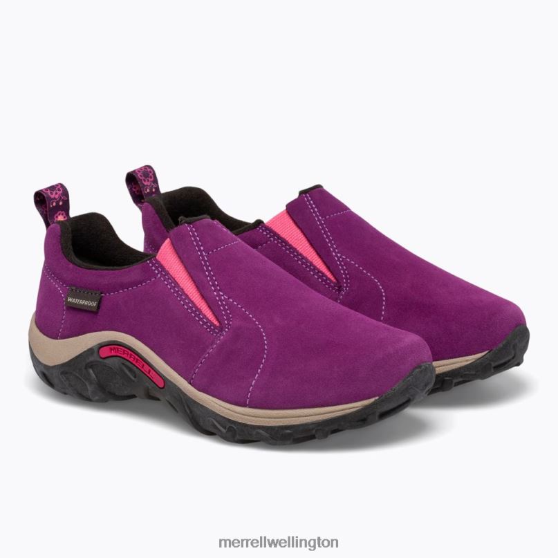 Jungle Moc Frosty Waterproof (J95609K) Merrell Kids 8VV6P1427 Shoes Winterberry