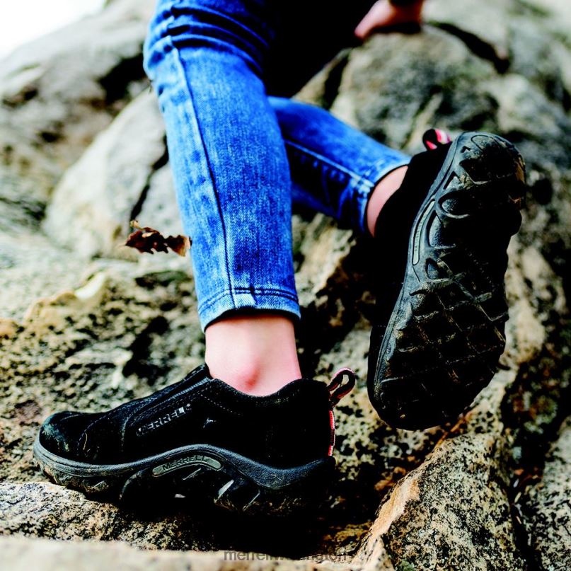 Jungle Moc (J95631) Merrell Kids 8VV6P726 Shoes Black