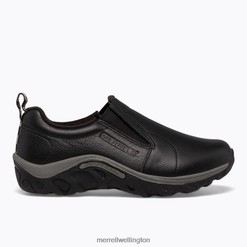 Jungle Moc Leather (J95619) Merrell Kids 8VV6P1473 Shoes Black