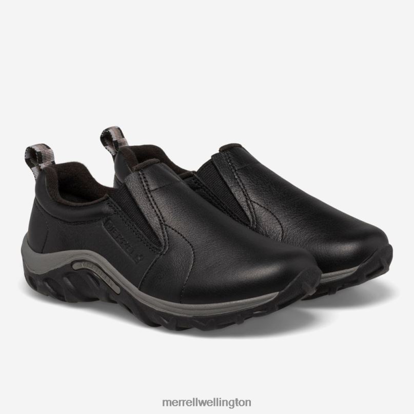 Jungle Moc Leather (J95619) Merrell Kids 8VV6P1473 Shoes Black