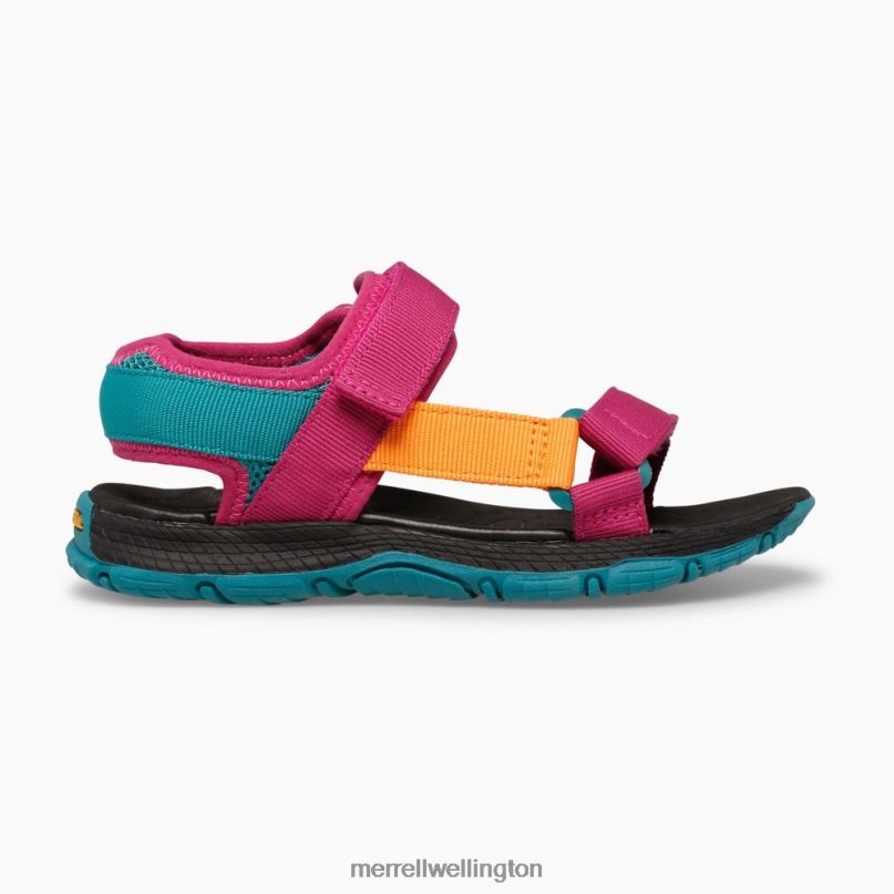 Kahuna Web Sandal (MK165675K) Merrell Kids 8VV6P1397 Shoes Berry/Multi