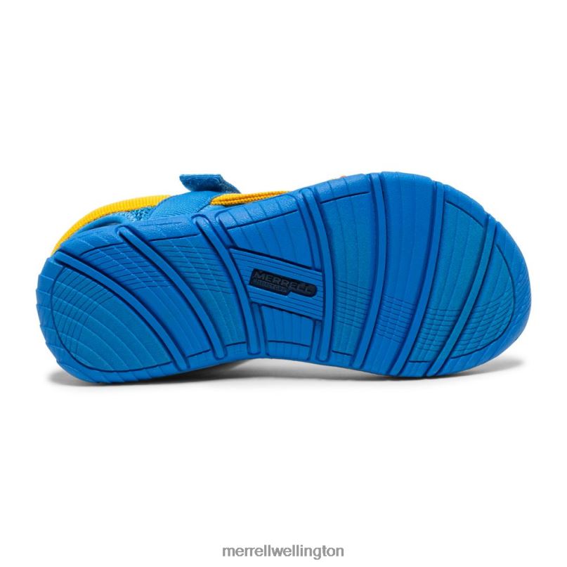 Kahuna Web Sandal (MK264947K) Merrell Kids 8VV6P1399 Shoes Blue Multi