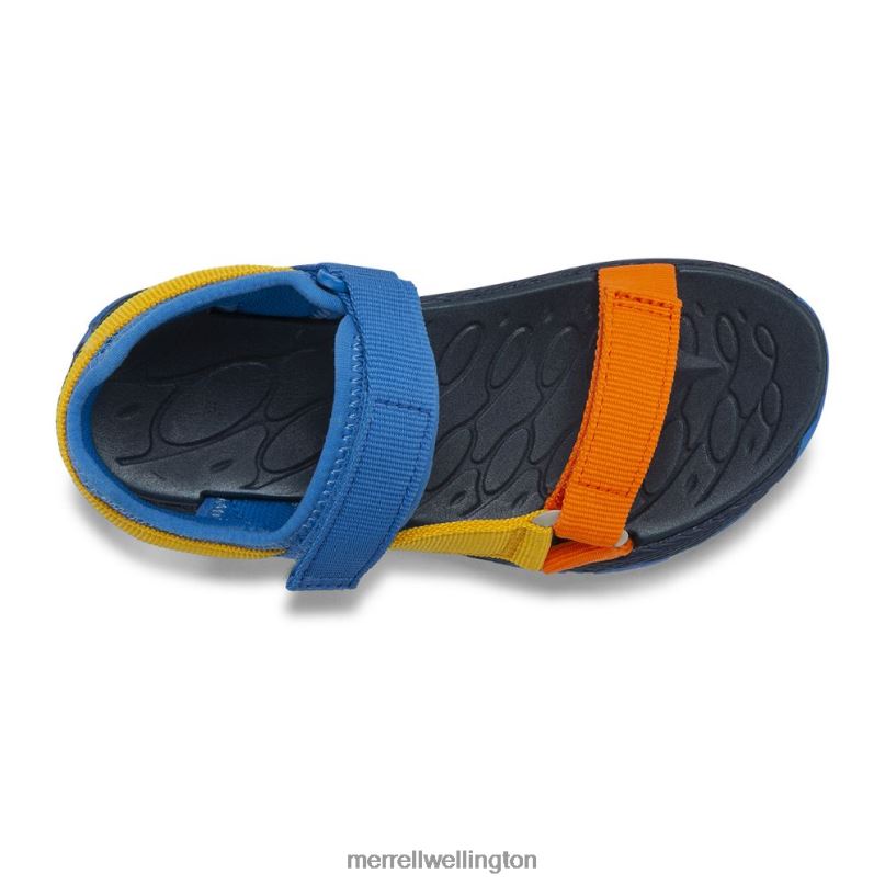 Kahuna Web Sandal (MK264947K) Merrell Kids 8VV6P1399 Shoes Blue Multi