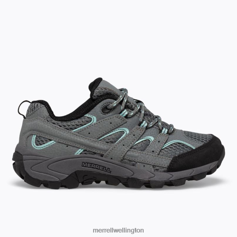 Moab 2 Low Lace Shoe (MK162261) Merrell Kids 8VV6P1509 Shoes Sedona Sage - Click Image to Close
