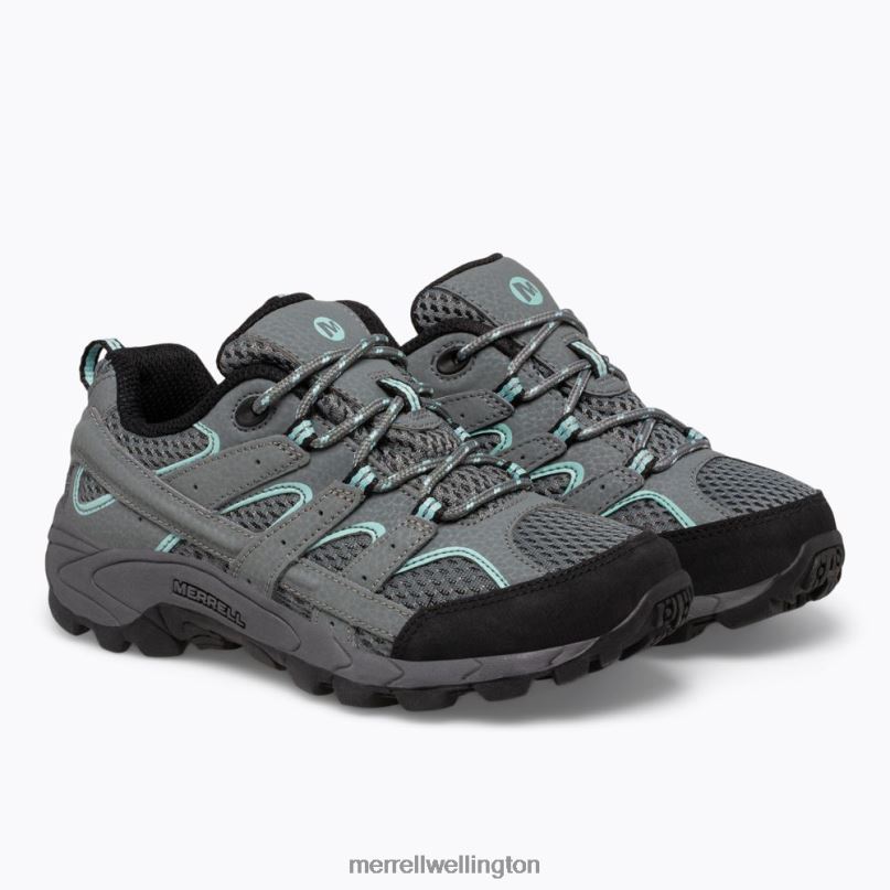 Moab 2 Low Lace Shoe (MK162261) Merrell Kids 8VV6P1509 Shoes Sedona Sage