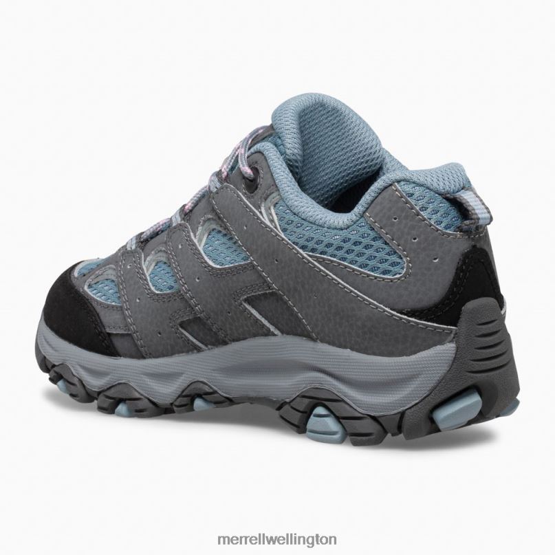 Moab 3 Low Lace Waterproof Sneaker (MK165706) Merrell Kids 8VV6P1477 Shoes Altitude