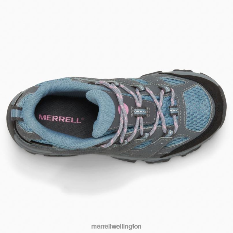 Moab 3 Low Lace Waterproof Sneaker (MK165706) Merrell Kids 8VV6P1477 Shoes Altitude