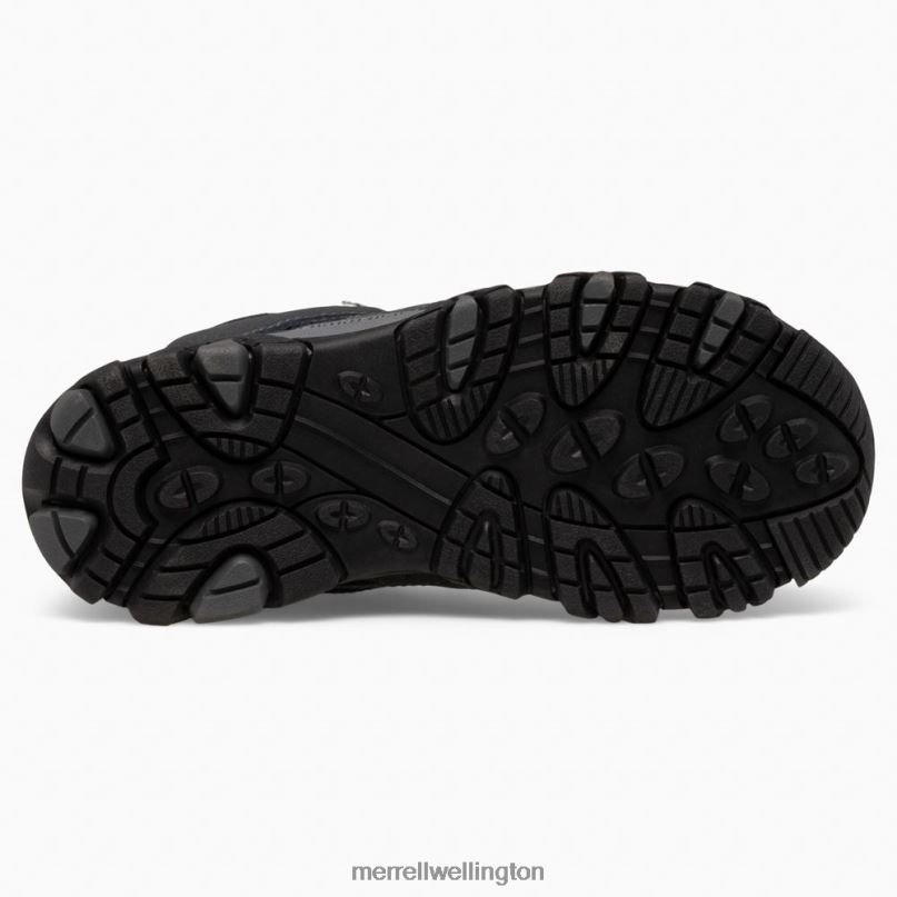 Moab 3 Mid Waterproof Boot (MK165703) Merrell Kids 8VV6P1433 Shoes Granite/Berry