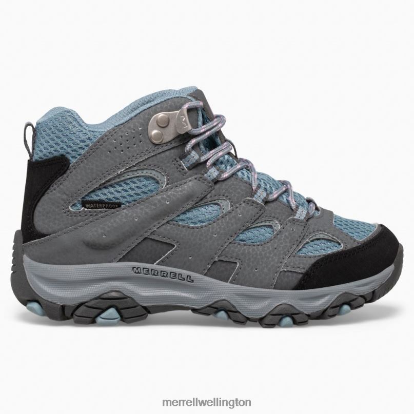 Moab 3 Mid Waterproof Boot (MK165704) Merrell Kids 8VV6P1432 Shoes Altitude