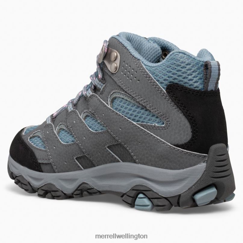 Moab 3 Mid Waterproof Boot (MK165704) Merrell Kids 8VV6P1432 Shoes Altitude