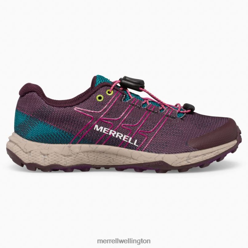 Moab Flight Low A/C (MK165737) Merrell Kids 8VV6P1391 Shoes Burgandy