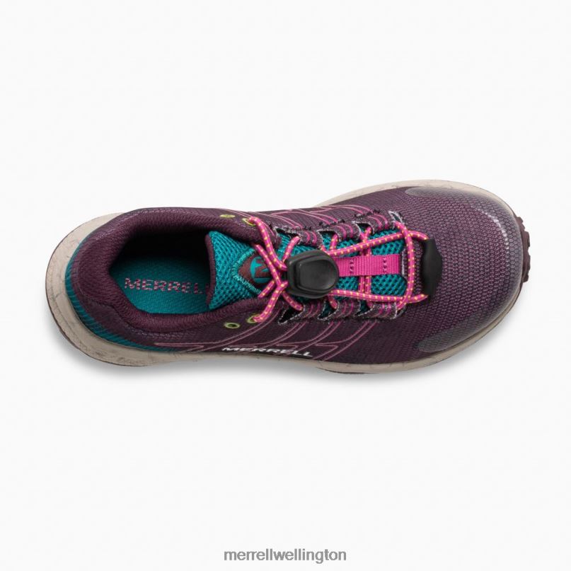 Moab Flight Low A/C (MK165737) Merrell Kids 8VV6P1391 Shoes Burgandy