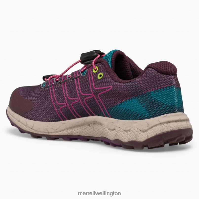 Moab Flight Low A/C (MK165737) Merrell Kids 8VV6P1391 Shoes Burgandy