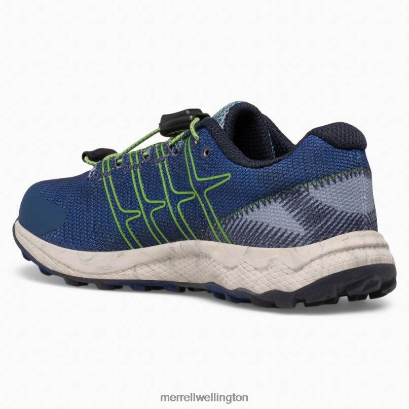 Moab Flight Low A/C (MK265735) Merrell Kids 8VV6P1392 Shoes Poseidon