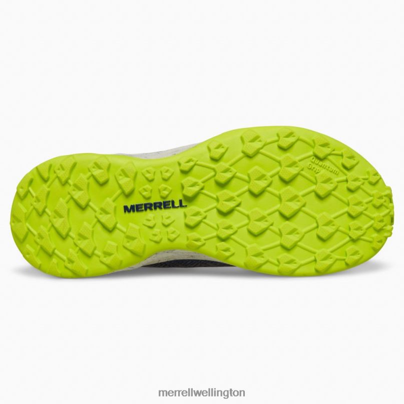 Moab Flight Low A/C (MK266772) Merrell Kids 8VV6P1388 Shoes Grey/Navy/Citron