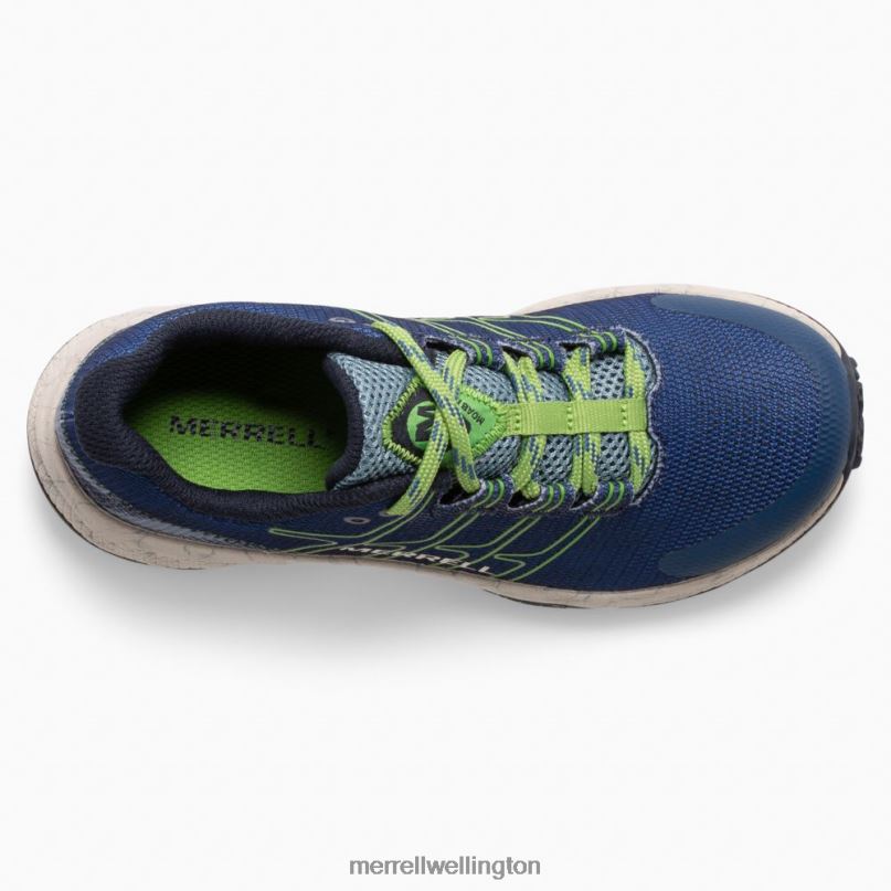 Moab Flight Low (MK265732) Merrell Kids 8VV6P1434 Shoes Poseidon