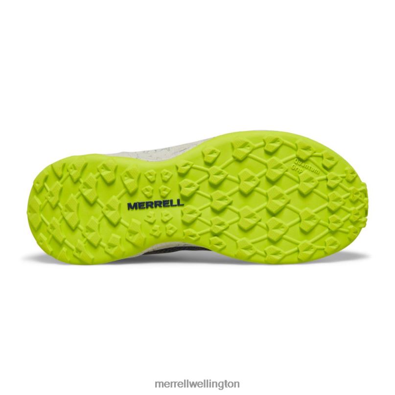 Moab Flight Low (MK266770) Merrell Kids 8VV6P1437 Shoes Grey/Navy/Citron