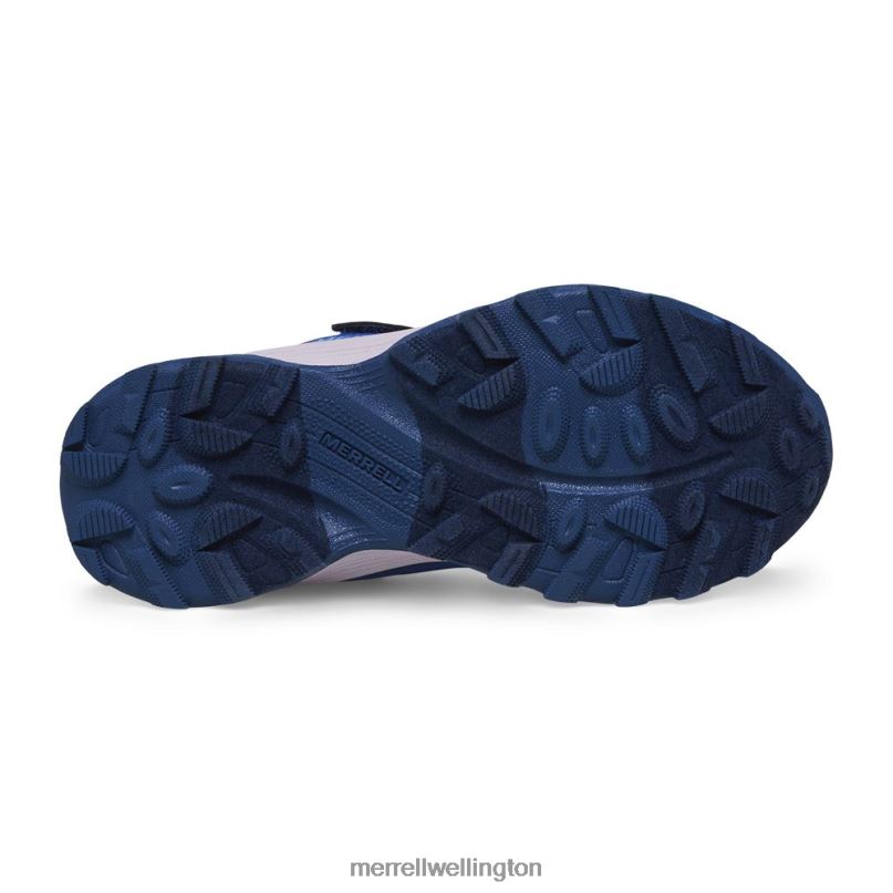 Moab Speed Low A/C Waterproof (MK166989) Merrell Kids 8VV6P1364 Shoes Blue/Berry/Turq