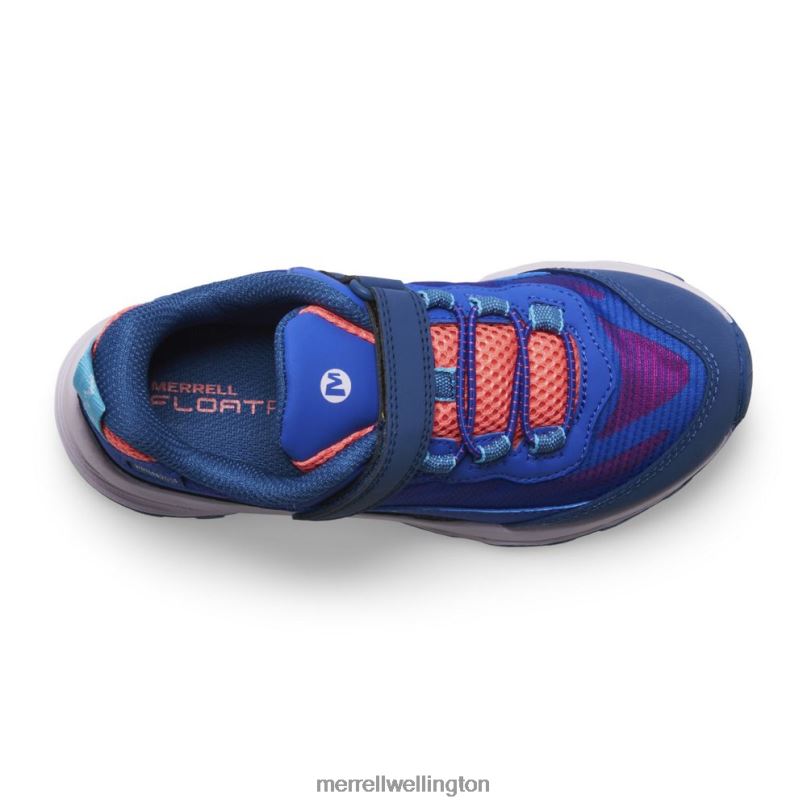 Moab Speed Low A/C Waterproof (MK166989) Merrell Kids 8VV6P1364 Shoes Blue/Berry/Turq