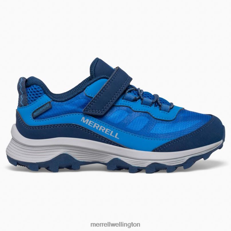 Moab Speed Low A/C Waterproof (MK265979) Merrell Kids 8VV6P1363 Shoes Blue