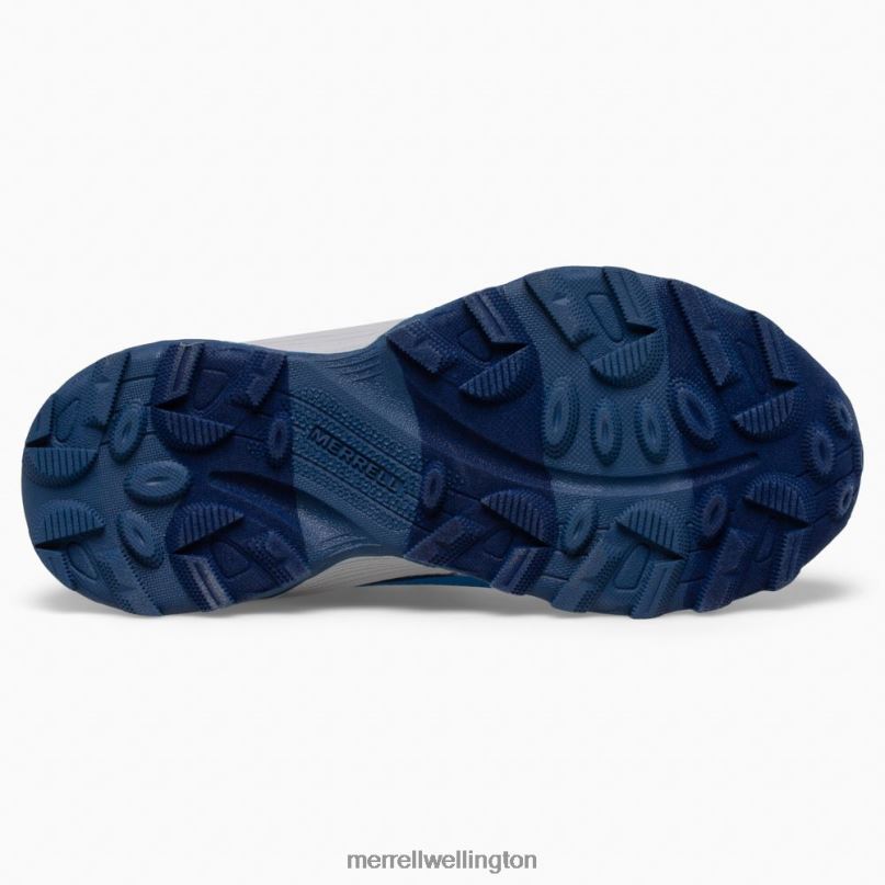 Moab Speed Low A/C Waterproof (MK265979) Merrell Kids 8VV6P1363 Shoes Blue
