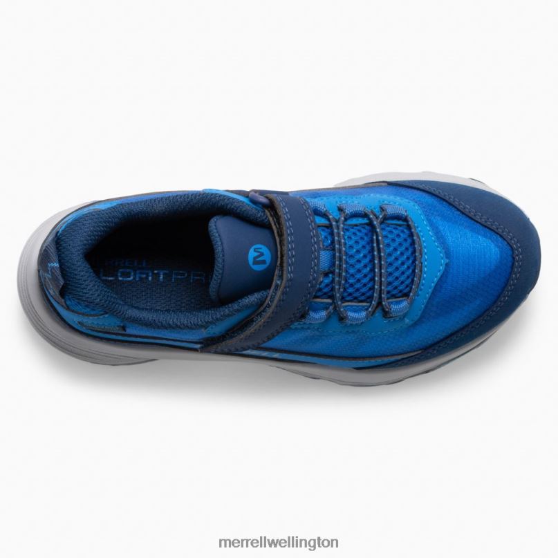 Moab Speed Low A/C Waterproof (MK265979) Merrell Kids 8VV6P1363 Shoes Blue