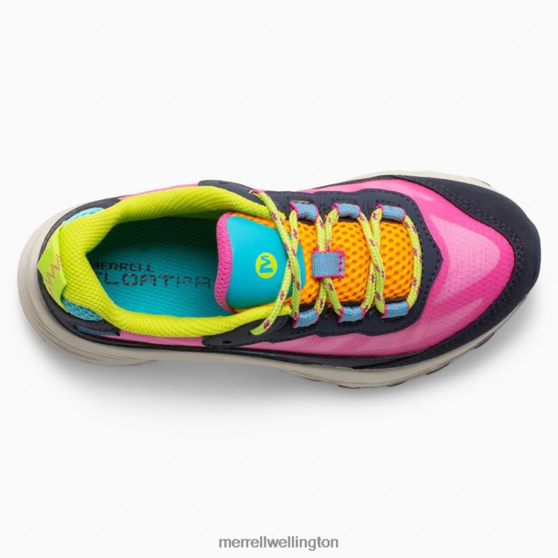 Moab Speed Low Waterproof (MK166215) Merrell Kids 8VV6P1371 Shoes Navy/Multi