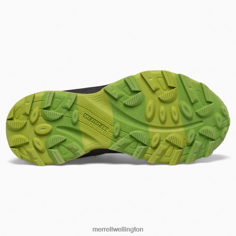 Moab Speed Low Waterproof (MK266264) Merrell Kids 8VV6P1370 Shoes Deep Green/Black