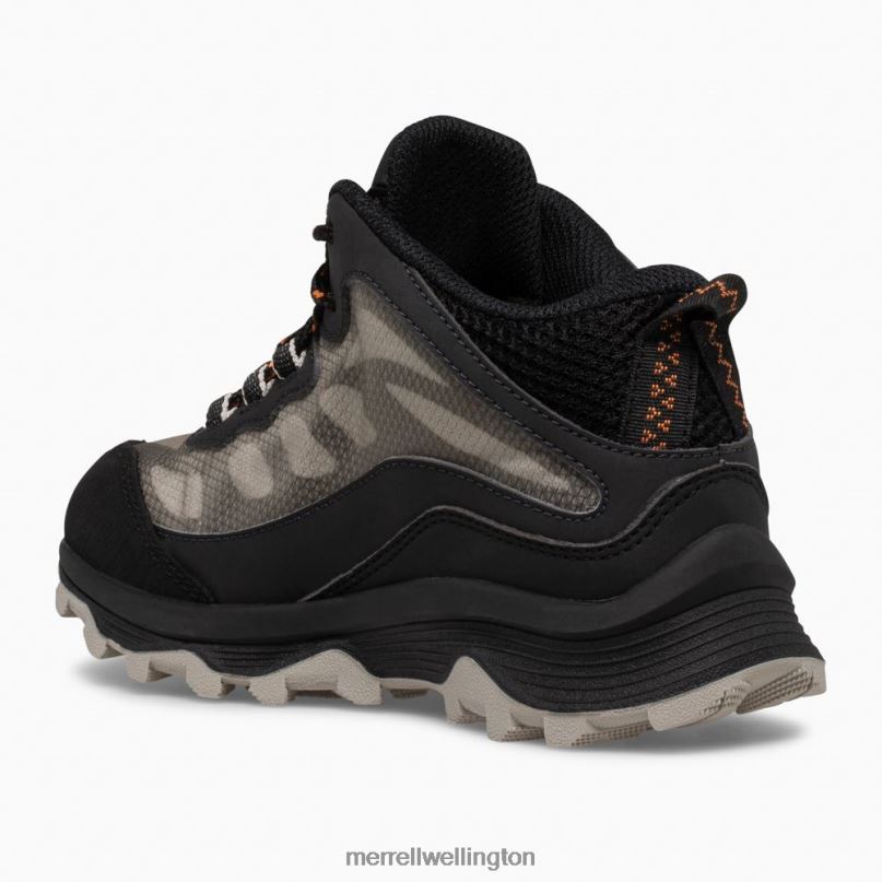 Moab Speed Mid Waterproof (MK265424) Merrell Kids 8VV6P1378 Shoes Black