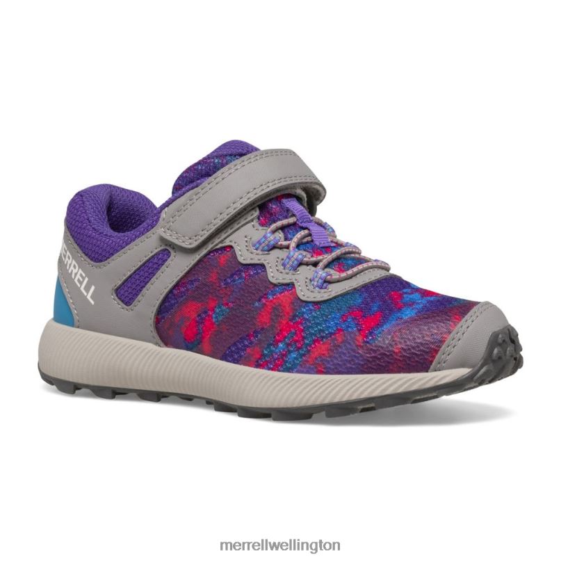 Nova 2 Sneaker (MK166239) Merrell Kids 8VV6P784 Shoes Grey/Multi