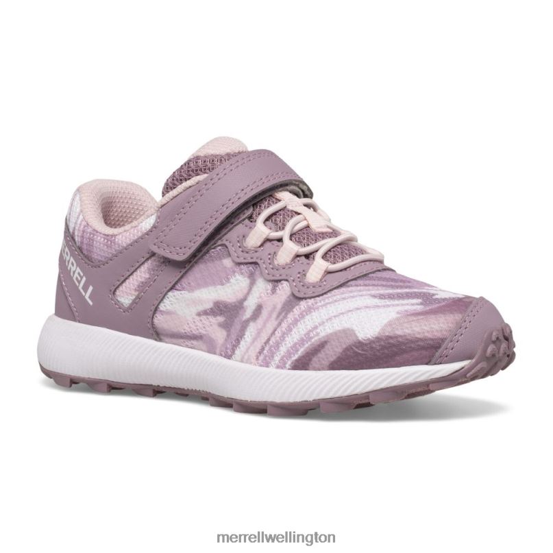 Nova 2 Sneaker (MK166670) Merrell Kids 8VV6P783 Shoes Elderberry Camo