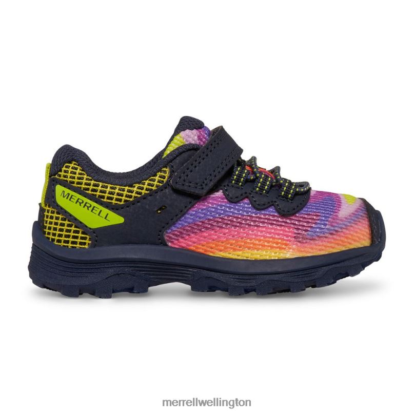 Nova 3 Jr (ML266790) Merrell Kids 8VV6P1355 Shoes Rainbow Mountains 4