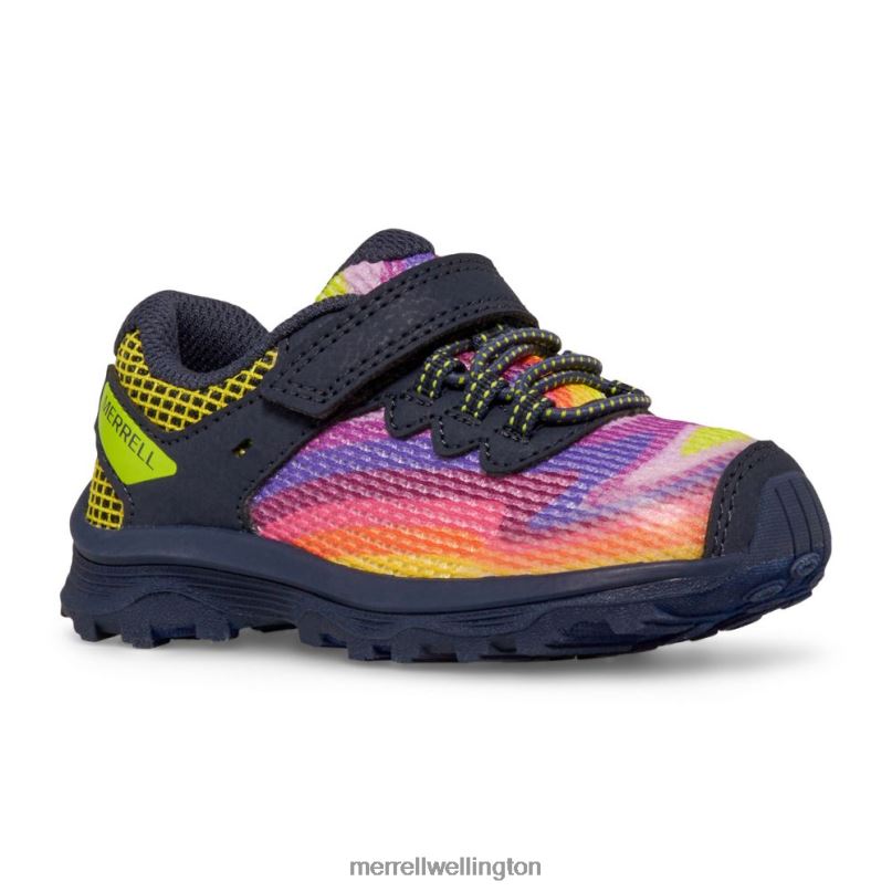 Nova 3 Jr (ML266790) Merrell Kids 8VV6P1355 Shoes Rainbow Mountains 4