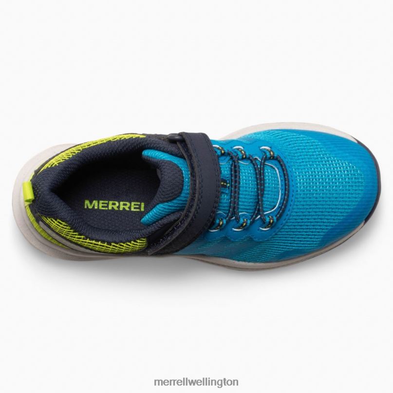 Nova 3 Sneaker (MK266784) Merrell Kids 8VV6P1357 Shoes Blue