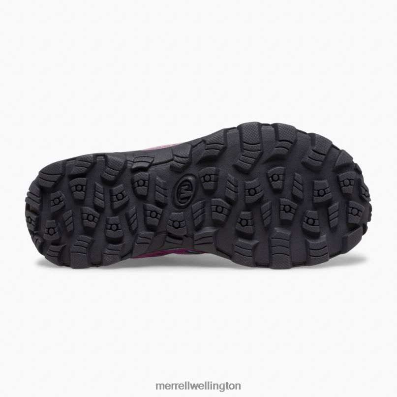 Oakcreek Low Lace Waterproof Sneaker (MK164772) Merrell Kids 8VV6P1451 Shoes Paloma/Berry