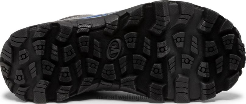 Oakcreek Low Lace Waterproof Sneaker (MK264770) Merrell Kids 8VV6P1450 Shoes Charcoal