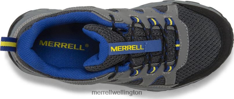 Oakcreek Low Lace Waterproof Sneaker (MK264770) Merrell Kids 8VV6P1450 Shoes Charcoal